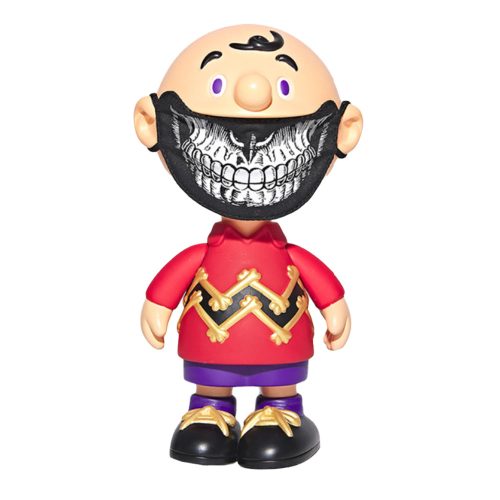 Charlie Mask Grin 7 figure by Ron English | Monkey Paw Mexico