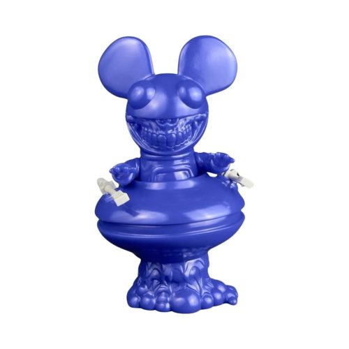 Deadmau5 Grin Blue 8'' Figure By Ron English 01 | Monkey Paw Mexico