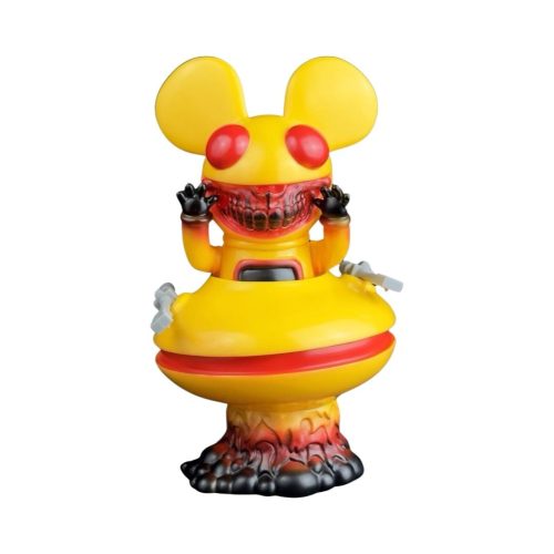 Deadmau5 Grin Yellow 8'' Figure By Ron English 02 | Monkey Paw Mexico