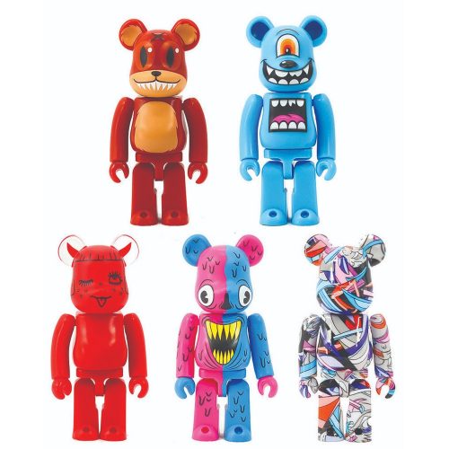 DesignerCon 2020 100% Bearbrick Artist Set (5 Pack) 01 | Monkey Paw Mexico