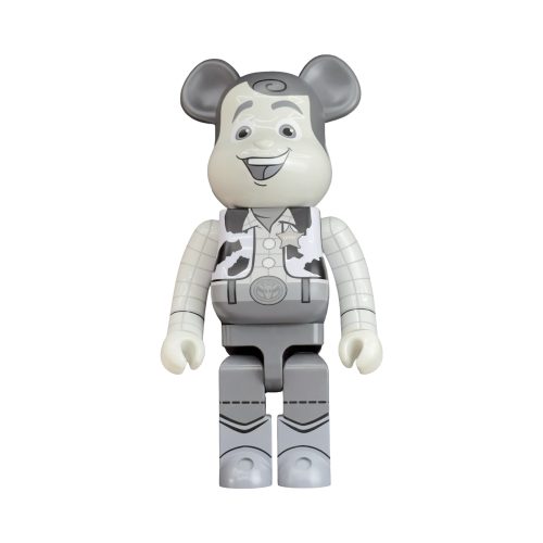 Disney Toy Story Woody Monotone 1000% Bearbrick | Monkey Paw Mexico
