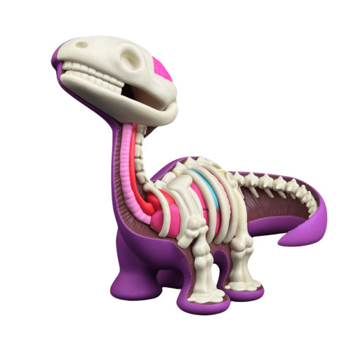 Dissected Bronto Purple 6 Figure By Elbo 02 | Monkey Paw Mexico