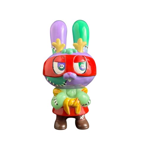 Dorobanii the Jackalope 3 figure by Javier Jimenez | Monkey Paw Mexico