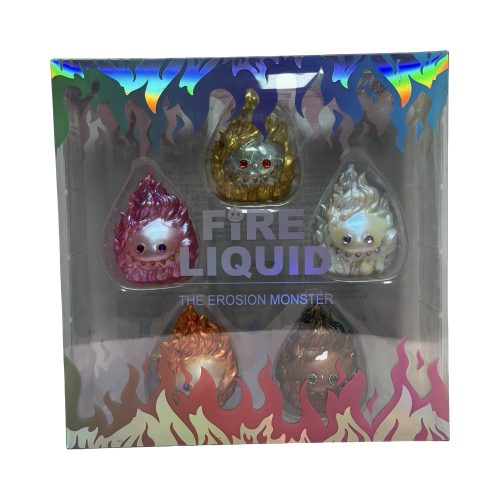 Fire Liquid The Erosion Monster Set of 5 6 Figures by Instinctoy (Monster Taipei Exclusive) 01 | Monkey Paw México