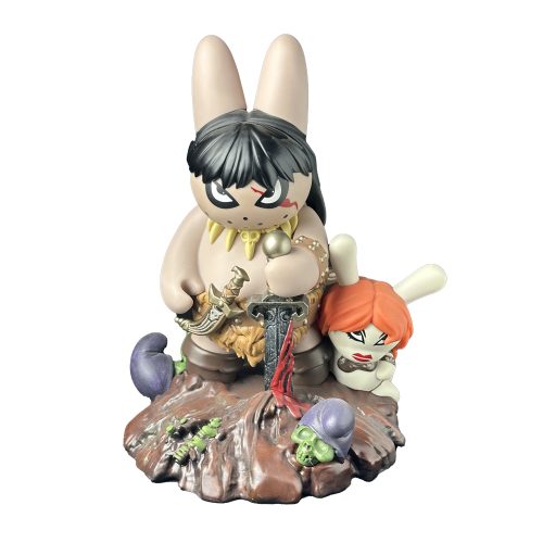 Frazetta Conan The Barbarian 8 figure by Frank Kozik | Monkey Paw Mexico