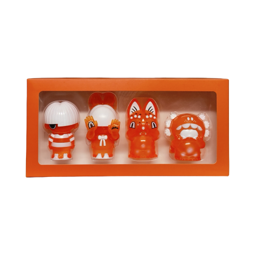 Grape Brain 22th Anniversary 3.5″ Figure Set 1| Monkey Paw Mexico