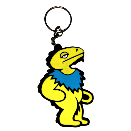 Grateful Dead Yellow 3 Keychain By Elbo 01 | Monkey Paw Mexico