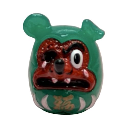 Green Dharma 2.5 Figure by DieMouse x Black Pearls 02 | Monkey Paw México