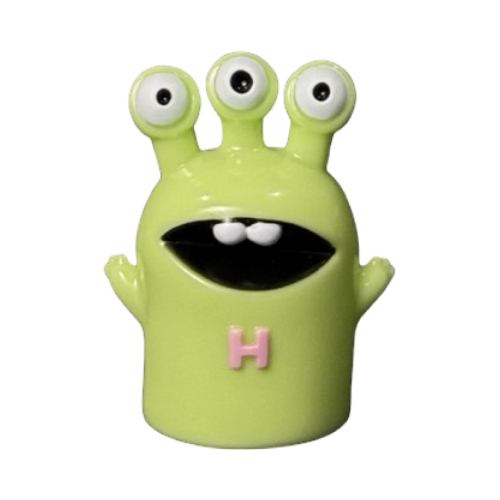 Green VAG Toy 2” Figure by Robin Tang Antics 1 | Monkey Paw Mexico