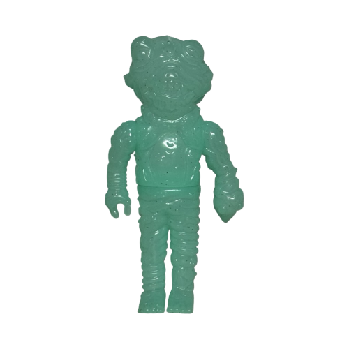 Hell Frog Lame Fluoride Blue 5 Figure by Michael Skattum 1 | Monkey Paw Mexico