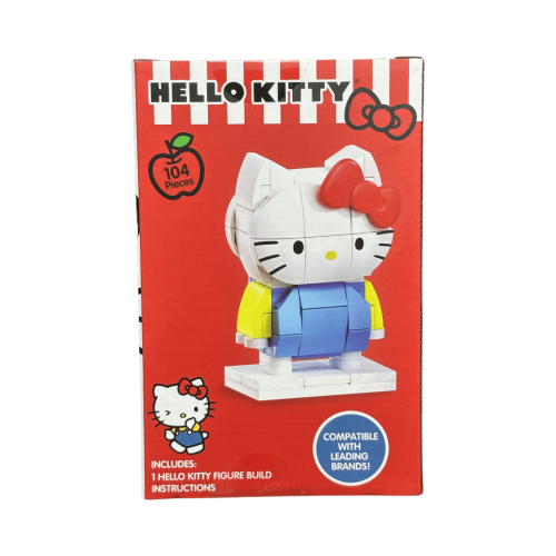 Hello Kitty Build 5.5" Block Figure 01 | Monkey Paw Mexico