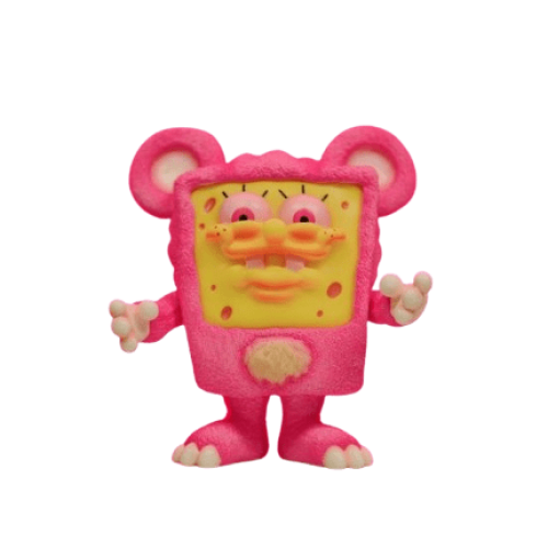 The It Bear Bob Pink 8" Figure by Milkboy Toys (2020) Monkey Paw Mexico