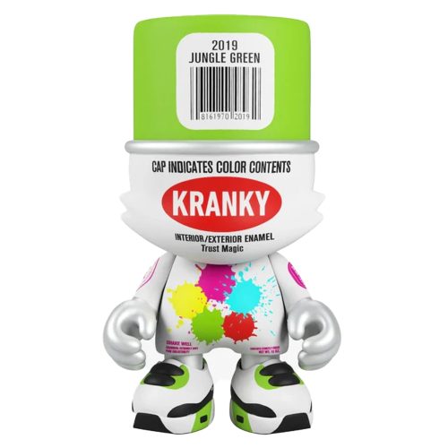 Jungle Green Superkranky 8 figure by Sket-One (1) | Monkey Paw Mexico