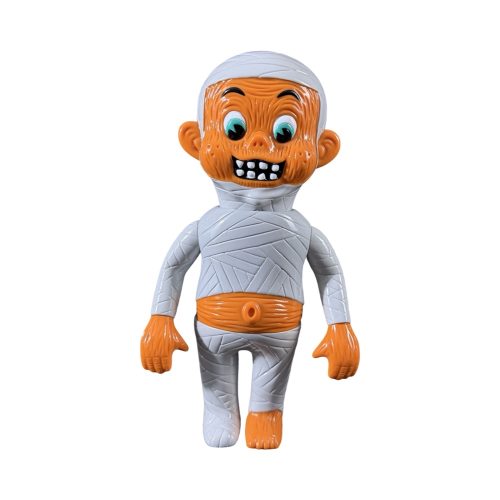 Kid Mummy Orange Edition 10” Figure by Headlock Studio 01 | Monkey Paw México
