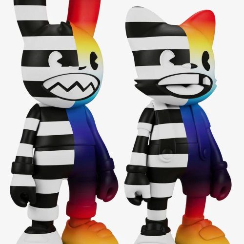Lil' Helpers Cross Faded 15" Janky & Guggimon (Set of two) | Monkey Paw México