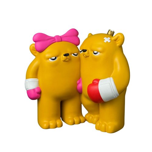 Lovers Bear Champ 8 figure by JC Rivera (1) | Monkey Paw Mexico