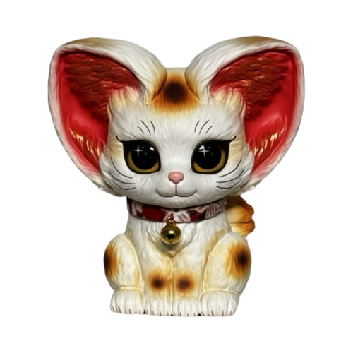 Lucky Cat Megary OG 6″ Figure by Yoyo Yeung 1 | Monkey Paw Mexico