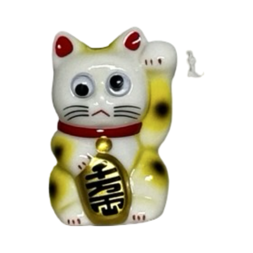 Lucky Cat OG 2″ Figure by leeeeeetoy 1 | Monkey Paw Mexico