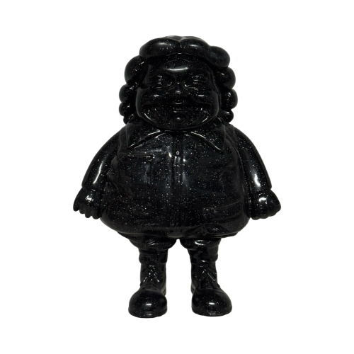 MC Supersized Black Glitter 10” Figure by Ron English 1 | Monkey Paw Mexico