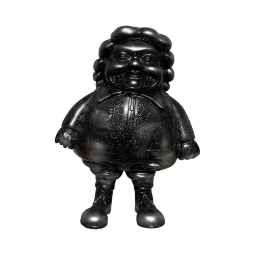 MC Supersized Gray Glitter 10” Figure by Ron English 1 | Monkey Paw Mexico