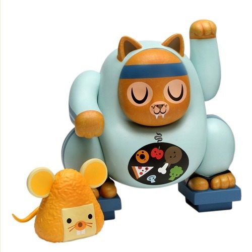 Zakkamono's Miao and Mousubi 8" Figure by Amanda Visell Monkey Paw Mexico