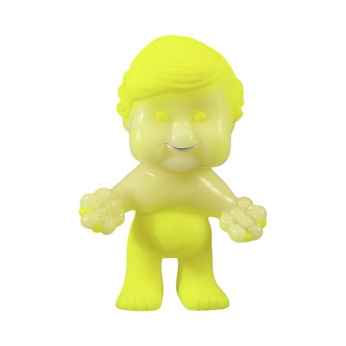 Mini Lucky Boy Yellow GID Edition 4 Figure by Leeeeee Toy 01 | Monkey Paw México