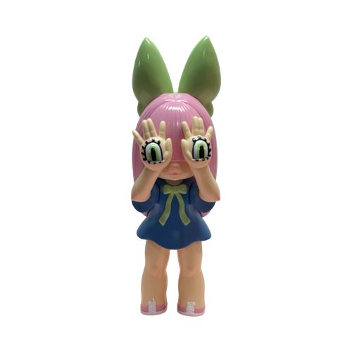 Nigiru-Chan Green Pink Edition 7.5 Figure by Grape Brain 01 | Monkey Paw México