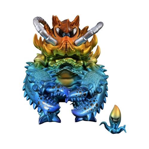 Oba Gradient Metallic Chrome Edition 8” Figure by Big Claw X (Signed) 01 | Monkey Paw México