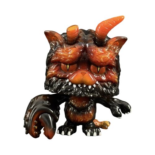 Omeow Orange 6” Figure by Big Claw X (Signed) 01 | Monkey Paw México
