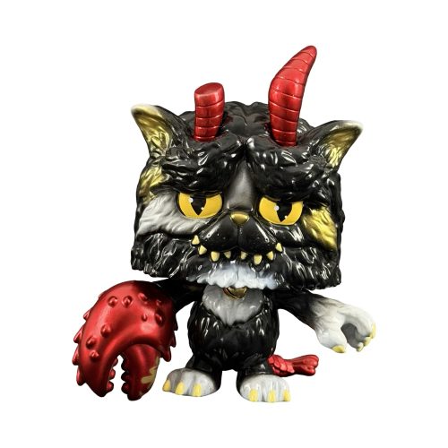Omeow Red 6” Figure by Big Claw X (Signed) 01 | Monkey Paw México