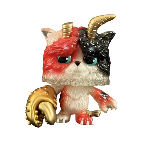 Omeow Tricolor 6” Figure by Big Claw X (Signed) 01 | Monkey Paw México