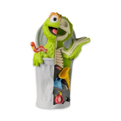 Oscar The Grouch Sesaem Street 9 figure by Jason Freeny (1) | Monkey Paw Mexico