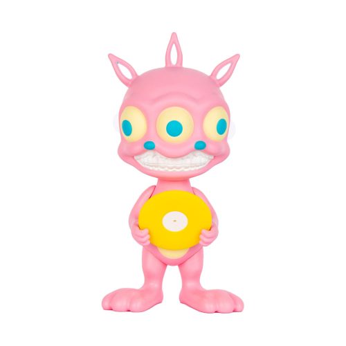 Pink Rabbit Grin (Tower Records) 8 figure by Ron English (3) | Monkey Paw Mexico