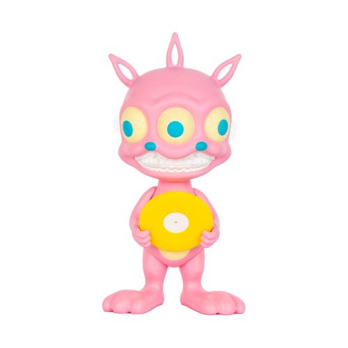 Pink Rabbit Grin (Tower Records) 8 figure by Ron English (3) | Monkey Paw Mexico