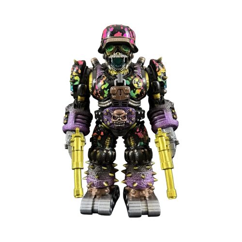 Psycho Soldier 9” Figure by Micbraining x MechnoizToys (Signed) 01 | Monkey Paw México