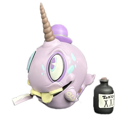 Purple Mortimer the Mortician 6 figure by Brandt Peters | Monkey Paw Mexico