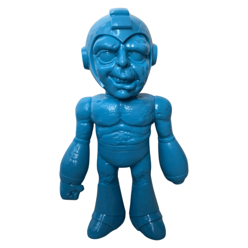 Rockman Mutant Blue Sample 13 Figure By Matryoshka (Signed) 01 | Monkey Paw Mexico