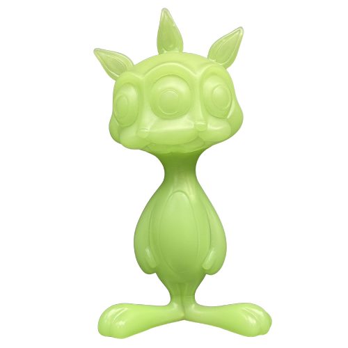 Ronnie Rabbit Sample (Green) 7 figure by Ron English | Monkey Paw Mexico