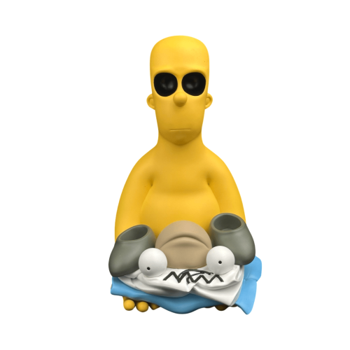 Simpsons Light Off Yellow 6 Figure By RX Strip (2023) 04 | Monkey Paw Mexico