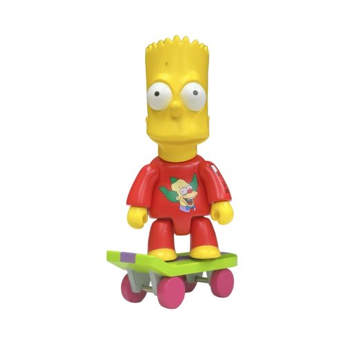 Simpsons Qee Bart Red Skater 3.5" Figure 01 | Monkey Paw México