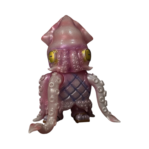 Squid Clear 6” Figure by Chinolam 1 | Monkey Paw Mexico