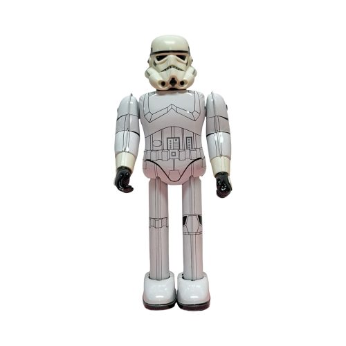 Star Wars Storm Trooper Wind Up 9 Figure by Tin Toy (1998) 02 | Monkey Paw México