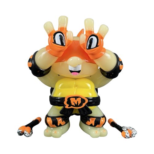 TMNT Michaelangelo GID edition 10” Figure by Grape Brain (WFW 26 Exclusive) 01 | Monkey Paw México