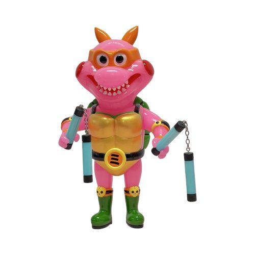 TMNT Michelangelo 8 Figure by Izumonster x Big Bad Toys 01 | Monkey Paw México