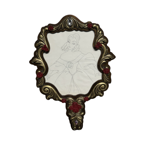 The Beauty and The Beast Original Sketch 43cm x 31.5cm Frame 1 | Monkey Paw Mexico