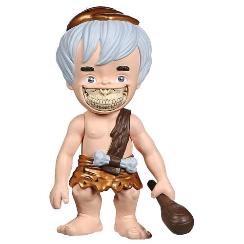 The Flintstones Bamm Bamm 8 figure by Ron English x Hanna Barbera | Monkey Paw Mexico