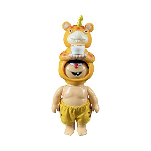 The Man Booska Yellow Edition 8” Figure by World’s Man 01 | Monkey Paw México