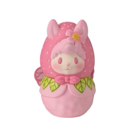 The Strawberry Alpaca Dollypaca 3.5 figure by Rinicake (1) | Monkey Paw Mexico