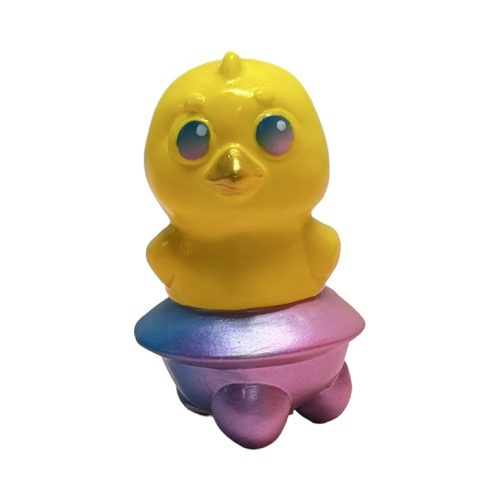 Totti UFO Yellow Edition 4 Figure by Bnass 01 | Monkey Paw México