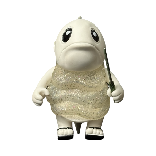 White Fish 5” Figure by Chinolam 1 | Monkey Paw Mexico